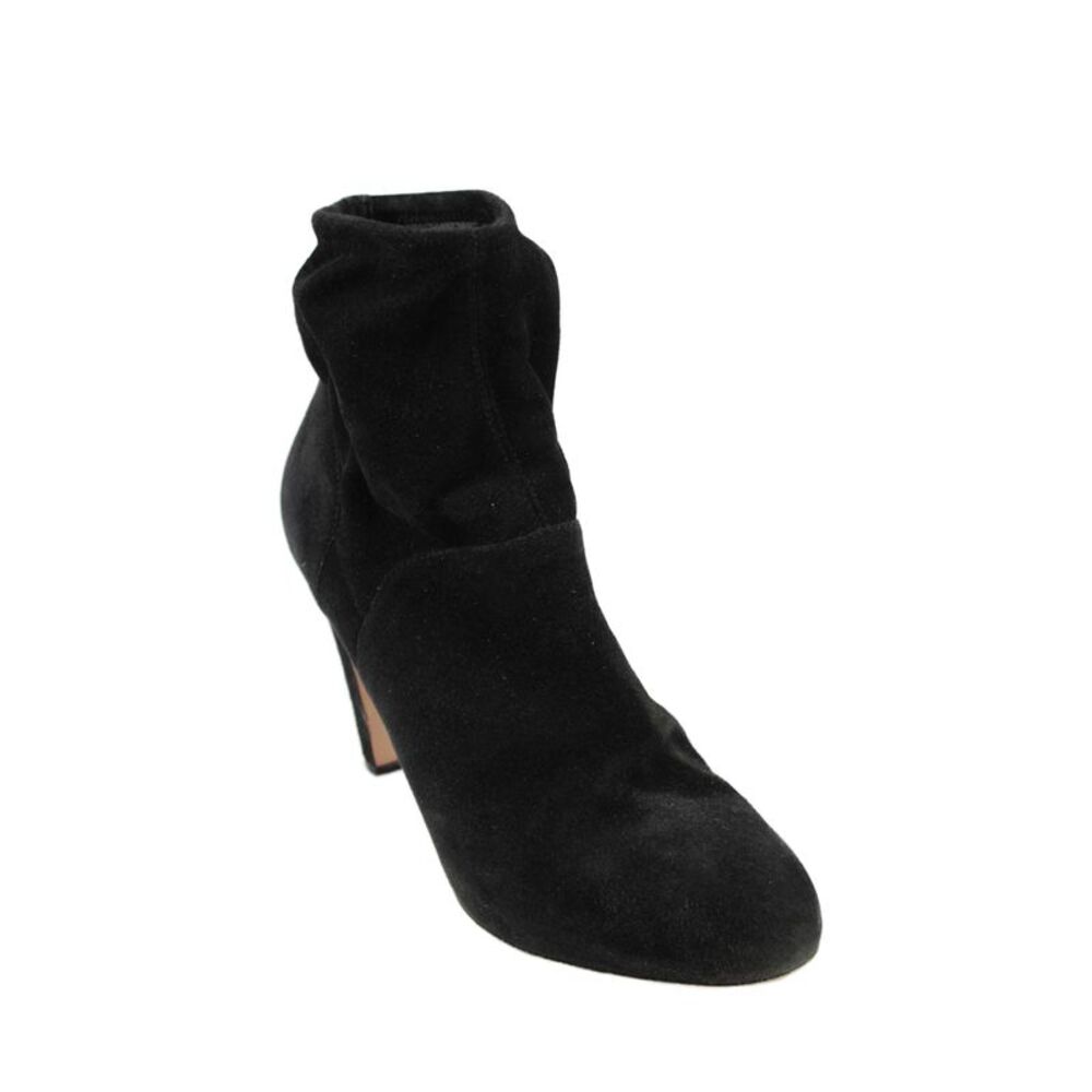 Gianvito Rossi Womens Suede Sock Pull On Ankle Boots Black Size 40 10